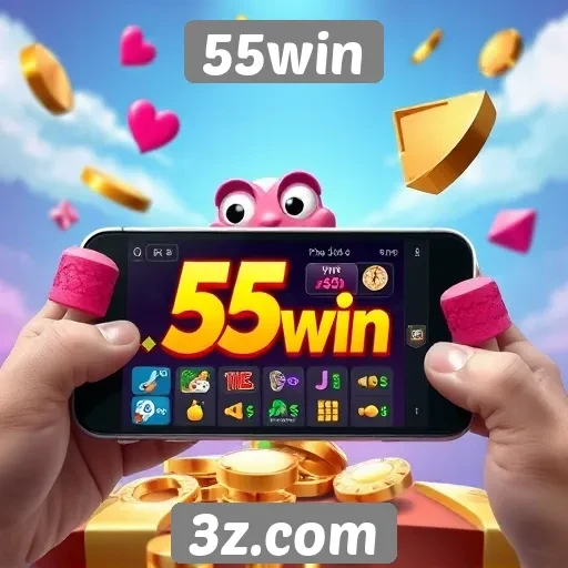 Vantagens de jogar no 55win em dispositivos móveis