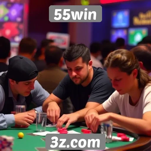 Estudo sobre a comunidade de jogadores do 55win